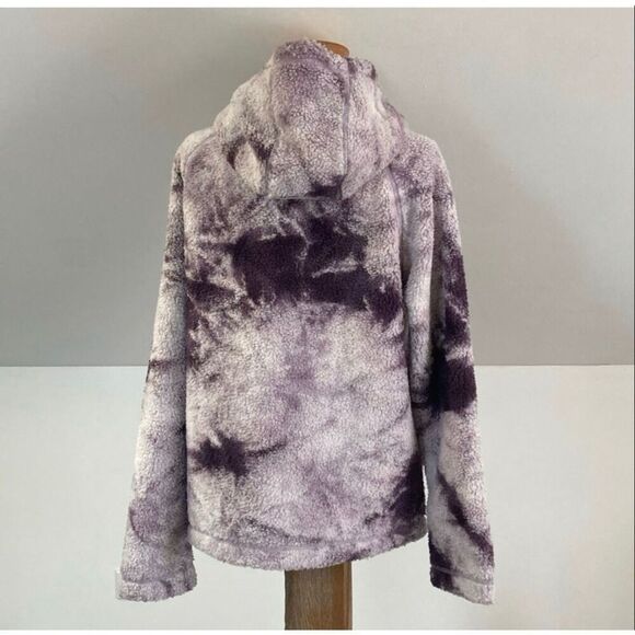 north face /northface hooded pullover full zip up tunic hoodie ridge fleece Ja - Picture 5 of 6